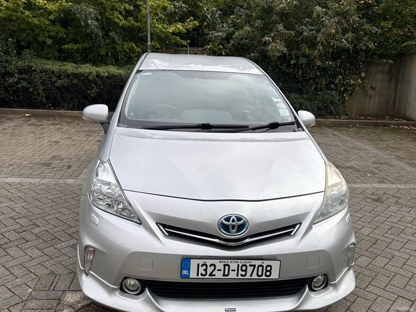 Toyota Prius MPV, Petrol Hybrid, 2013, Silver