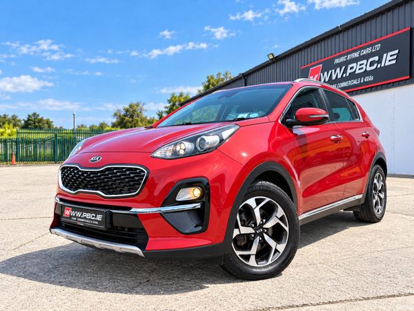 Kia Sportage SUV, Diesel, 2020, Red