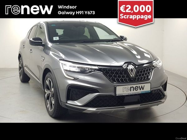 Renault Arkana Hatchback, Petrol Hybrid, 2025, Grey