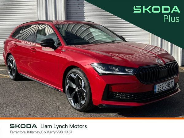 Skoda Superb Estate, Diesel, 2026, Red