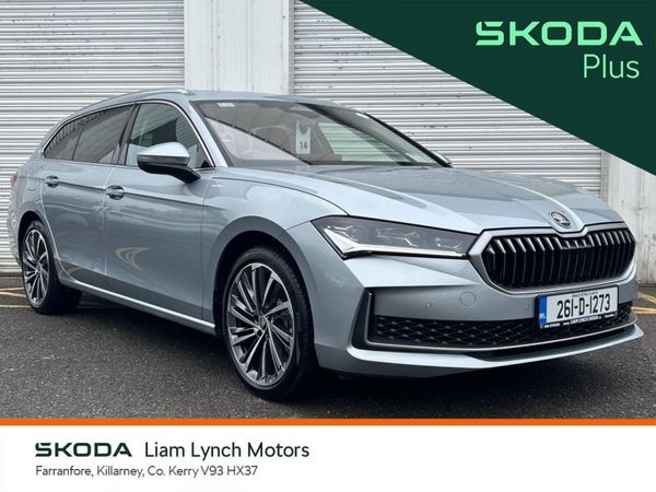 Skoda Superb Estate, Petrol Plug-in Hybrid, 2026, Grey