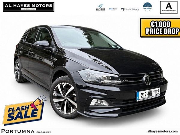 Volkswagen Polo Hatchback, Petrol, 2021, Black