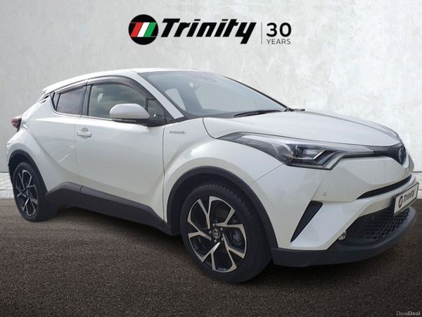 Toyota C-HR SUV, Petrol Hybrid, 2019, White
