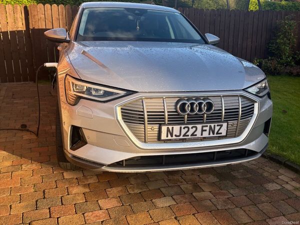 Audi e-tron SUV, Electric, 2022, Silver