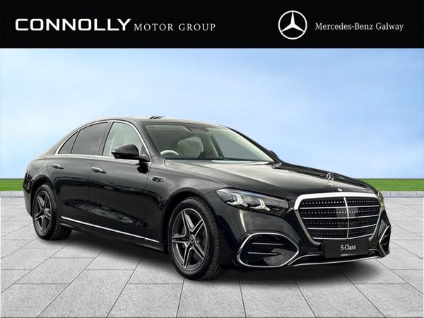Mercedes-Benz S-Class Saloon, Petrol Plug-in Hybrid, 2026, Black