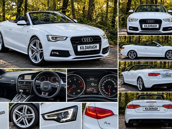 Audi A5 Convertible, Diesel, 2013, White