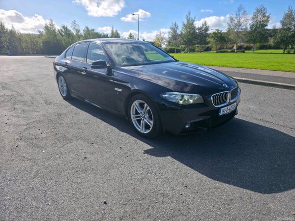 BMW 5-Series Saloon, Diesel, 2015, Black