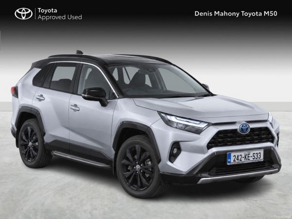 Toyota RAV4 SUV, Petrol Hybrid, 2024, Silver