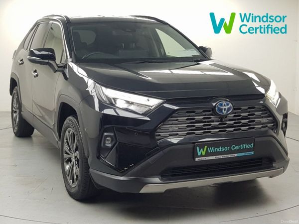 Toyota RAV4 SUV, Petrol Hybrid, 2023, Black