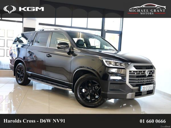 KGM Musso SUV, Diesel, 2025, Black