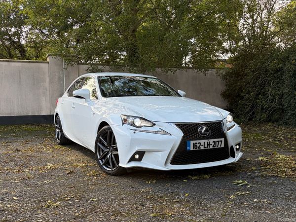 Lexus IS Saloon, Petrol Hybrid, 2016, White