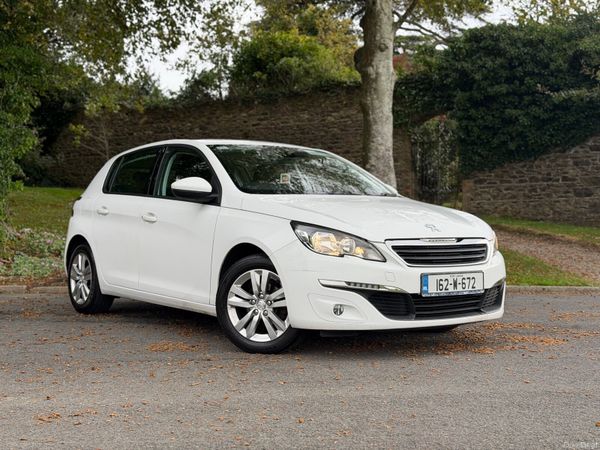 Peugeot 308 Hatchback, Petrol, 2016, White