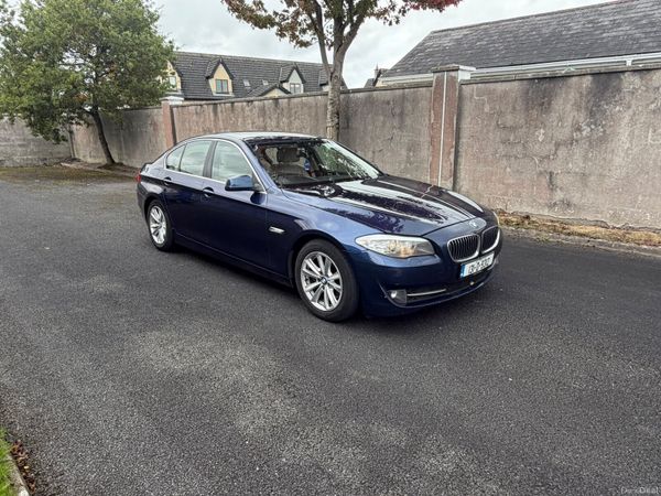 BMW 5-Series Saloon, Diesel, 2013, Blue