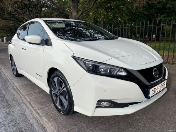 Nissan Leaf Hatchback, Electric, 2019, White