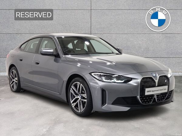 BMW i4 Hatchback, Electric, 2022, Grey