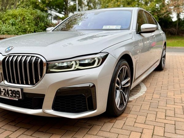BMW 7-Series Saloon, Petrol Plug-in Hybrid, 2020, Silver