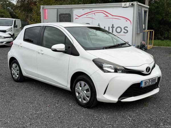 Toyota Vitz Hatchback, Petrol, 2016, White