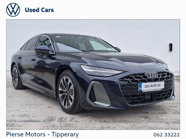Audi A6 Saloon, Petrol Hybrid, 2026, Blue