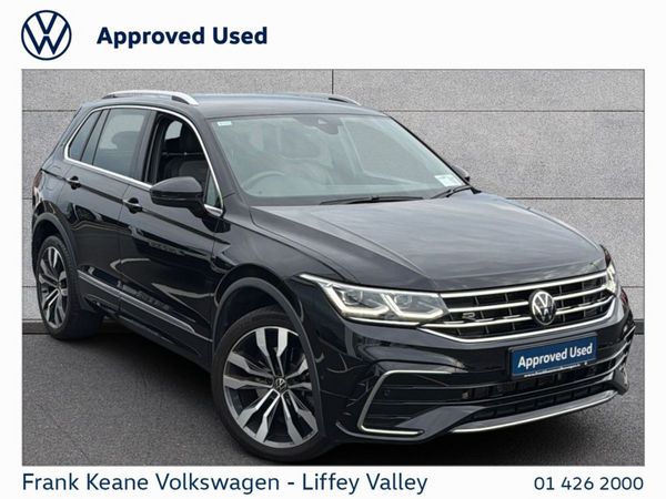 Volkswagen Tiguan SUV, Petrol Plug-in Hybrid, 2023, Black