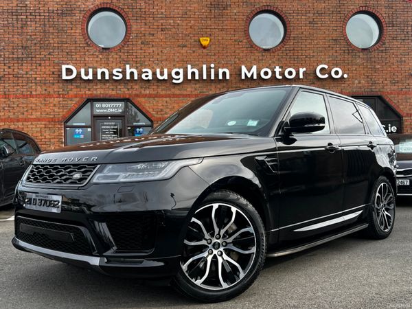 Land Rover Range Rover Sport SUV, Petrol Plug-in Hybrid, 2021, Black