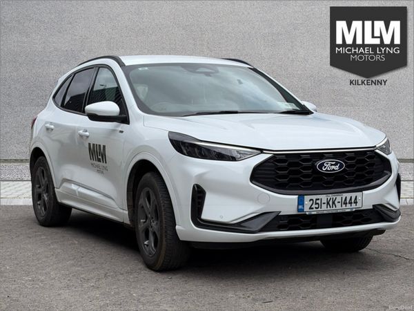 Ford Kuga SUV, Petrol Plug-in Hybrid, 2025, White