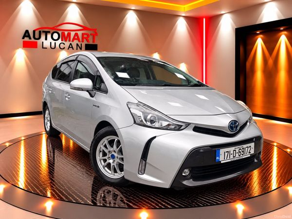 Toyota Prius MPV, Petrol Hybrid, 2017, Silver