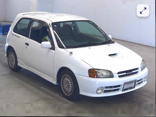 Toyota Starlet Hatchback, Petrol, 1996, White