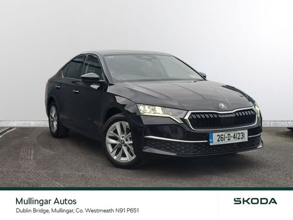 Skoda Octavia Saloon, Petrol, 2026, Black