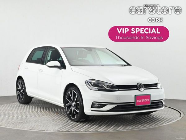 Volkswagen Golf Hatchback, Petrol, 2019, White