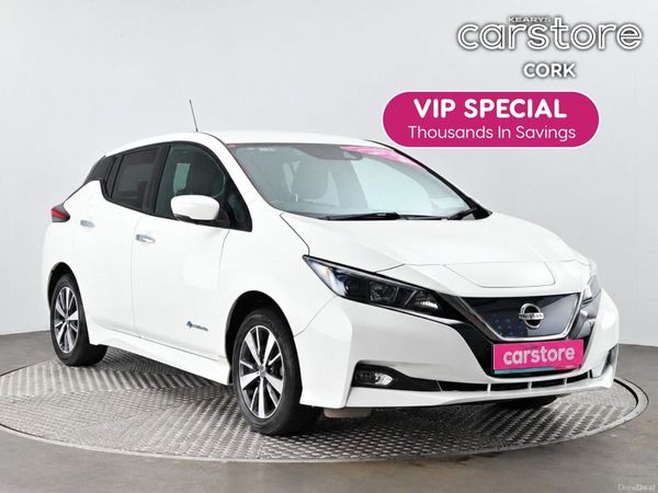 Nissan Leaf Hatchback, Electric, 2020, White