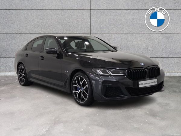 BMW 5-Series Saloon, Petrol Plug-in Hybrid, 2022, Grey