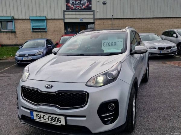 Kia Sportage SUV, Diesel, 2016, Silver