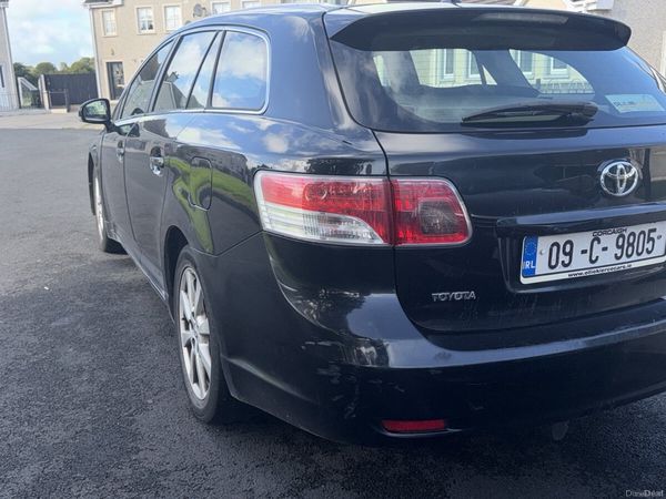 Toyota Avensis Estate, Diesel, 2009, Black