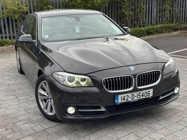 BMW 5-Series Saloon, Diesel, 2014, Brown