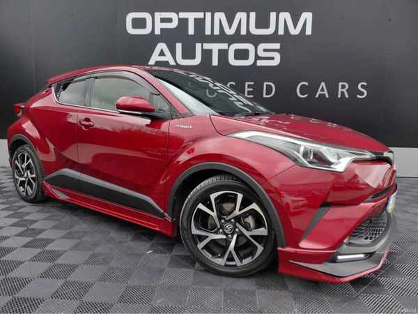 Toyota C-HR Hatchback, Petrol Hybrid, 2017, Red