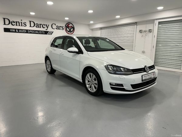 Volkswagen Golf Hatchback, Petrol, 2014, White