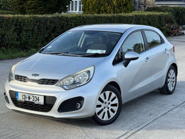 Kia Rio Hatchback, Petrol, 2013, Silver