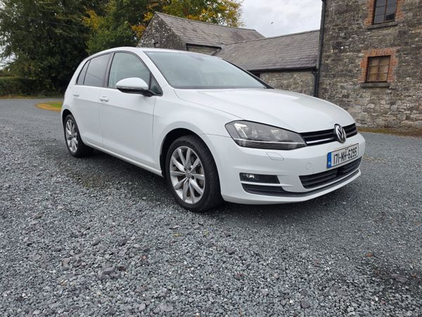 Volkswagen Golf Hatchback, Petrol, 2017, White