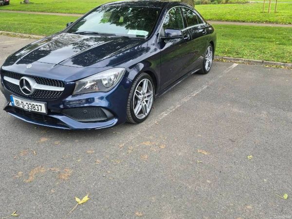 Mercedes-Benz CLA Saloon, Petrol, 2018, Blue