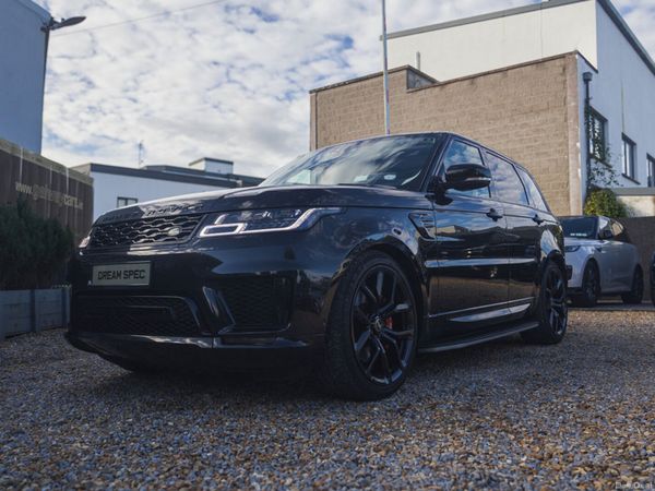 Land Rover Range Rover Sport SUV, Petrol Plug-in Hybrid, 2020, Black
