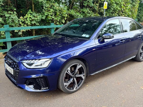 Audi A4 Saloon, Petrol, 2024, Blue