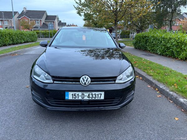 Volkswagen Golf Hatchback, Diesel, 2015, Black