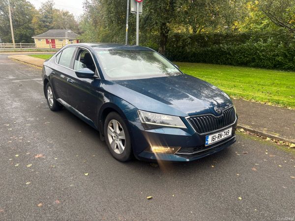 Skoda Superb Saloon, Diesel, 2016, Blue