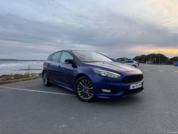 Ford Focus Hatchback, Petrol, 2018, Blue