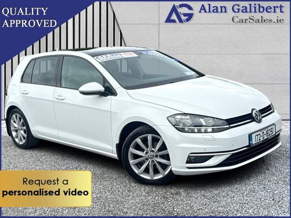 Volkswagen Golf Hatchback, Diesel, 2017, White