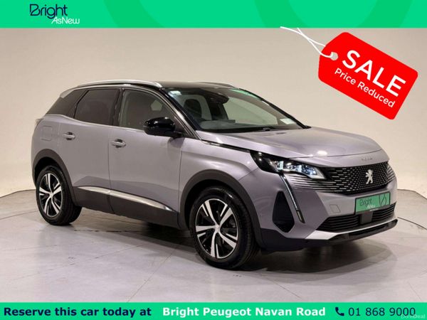 Peugeot 3008 SUV, Petrol Hybrid, 2024, Grey