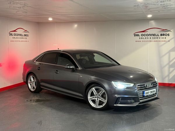 Audi A4 Saloon, Diesel, 2017, Grey