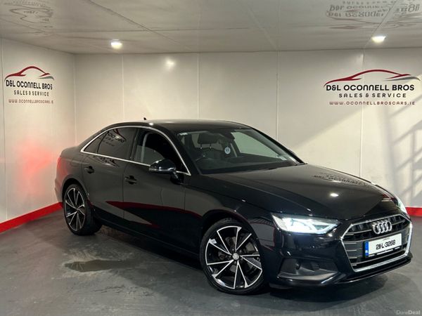 Audi A4 Saloon, Diesel, 2021, Black