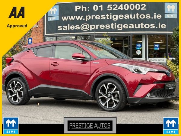 Toyota C-HR Hatchback, Petrol Hybrid, 2017, Red