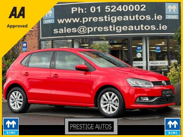 Volkswagen Polo Hatchback, Petrol, 2017, Red